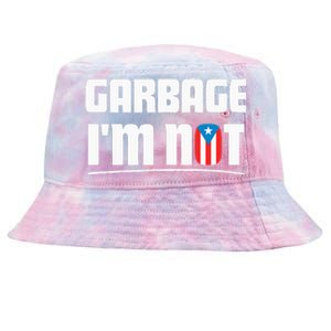 Garbage IM Not Puerto Rico Flag Boricua Tie-Dyed Bucket Hat