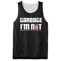 Garbage IM Not Puerto Rico Flag Boricua Mesh Reversible Basketball Jersey Tank