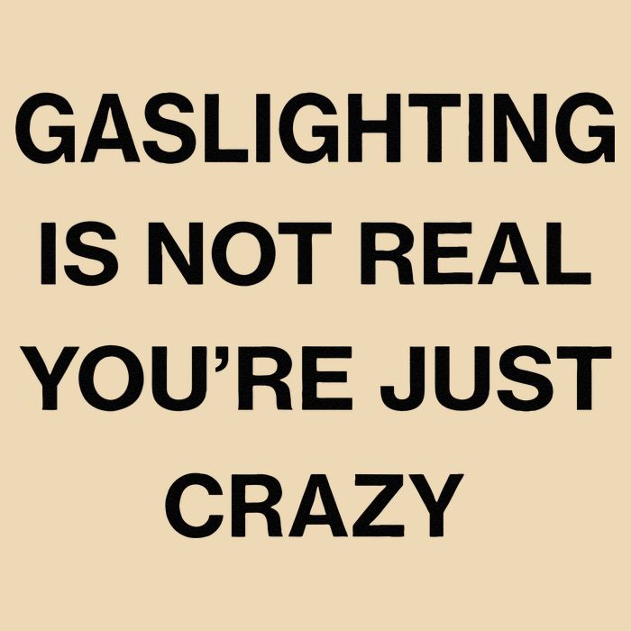 Gaslighting Is Not Real Youre Just Crazy Funny Saying Bag