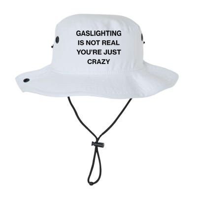 Gaslighting Is Not Real Youre Just Crazy Funny Saying Bucket Hat