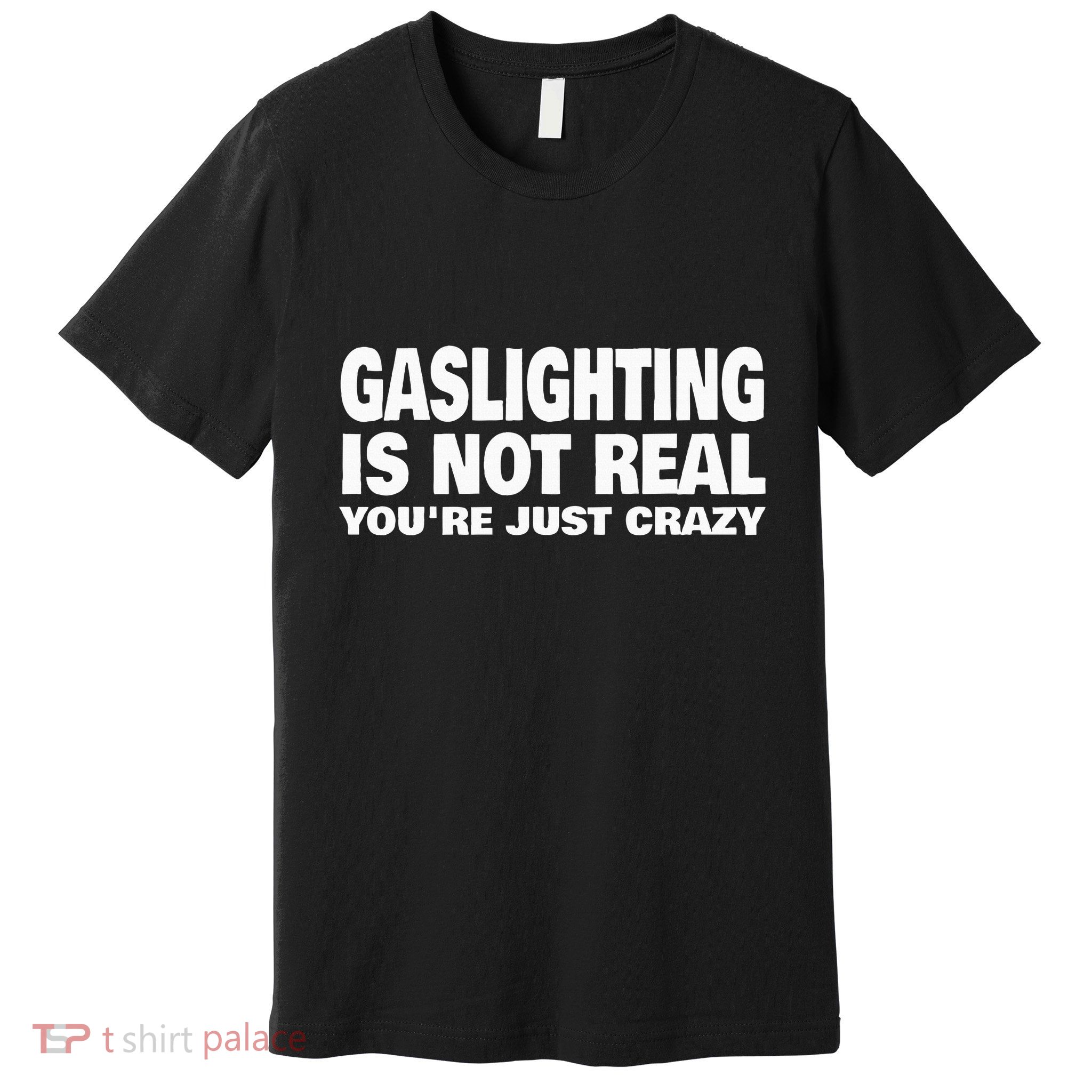 Gaslighting Is Not Real YouRe Just Crazy Premium T-Shirt
