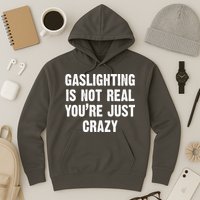 Gaslighting Is Not Real You're Just Crazy Hoodie