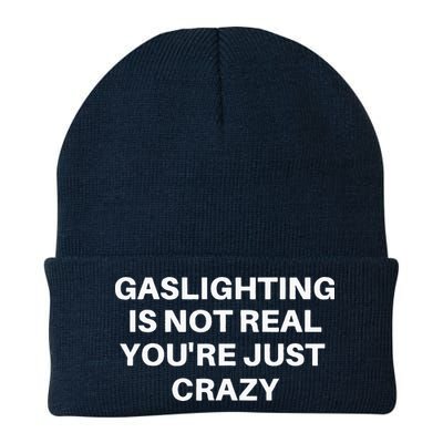 Gaslighting Is Not Real Youre Just Crazy Quote Gaslighting Beanie