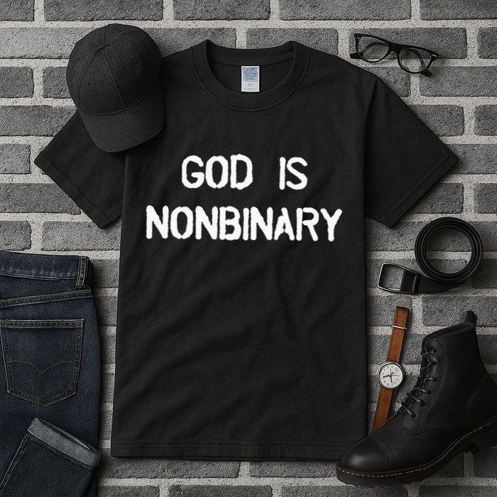 God Is Nonbinary Tall T-Shirt