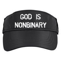 God Is Nonbinary Adult Drive Performance Visor