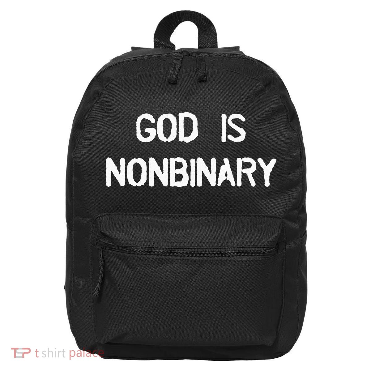 God Is Nonbinary 16 in Basic Backpack