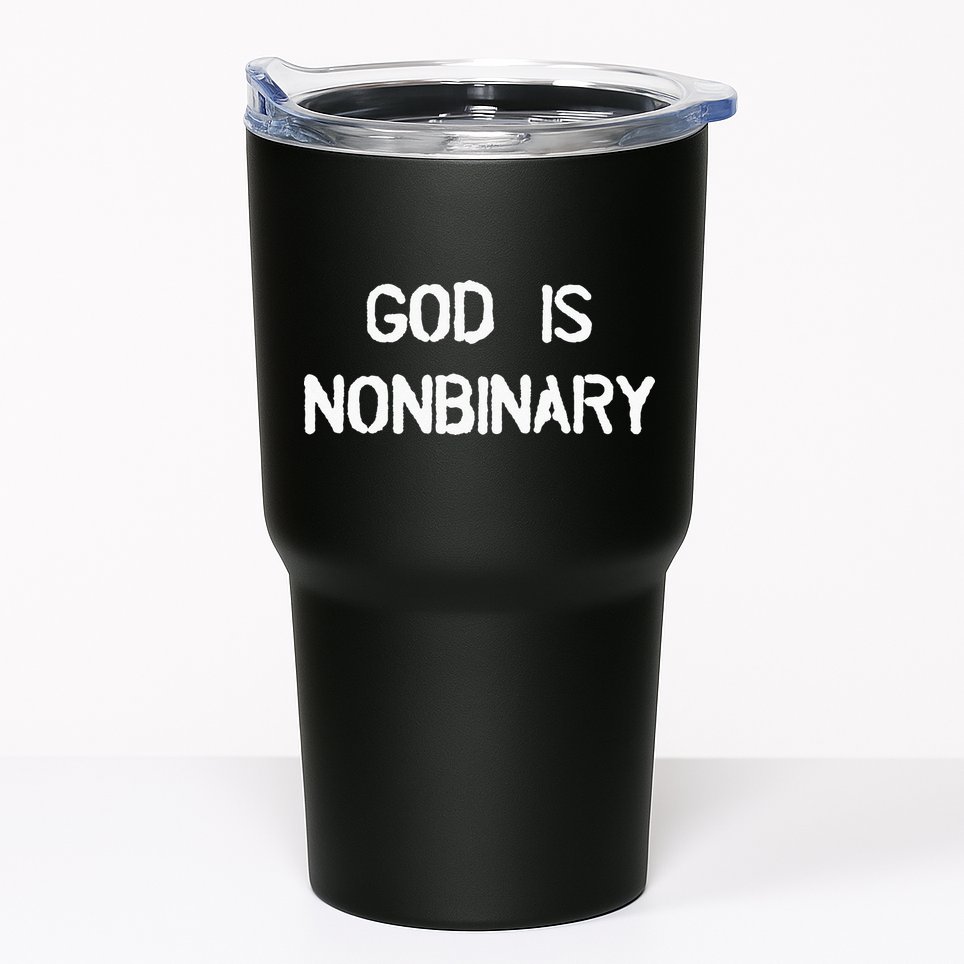 God Is Nonbinary Tumbler