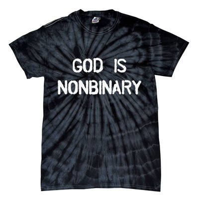 God Is Nonbinary Tie-Dye T-Shirt