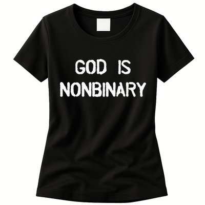 God Is Nonbinary Womens T-Shirt