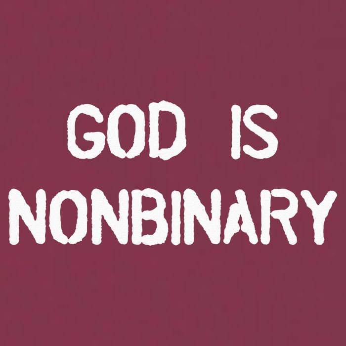 God Is Nonbinary 16oz Travel Tumbler