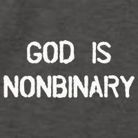 God Is Nonbinary Vector Backpack