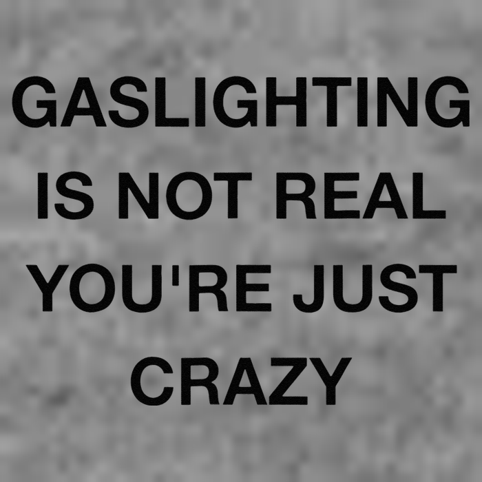 Gaslighting Is Not Real Toddler Sweatshirt