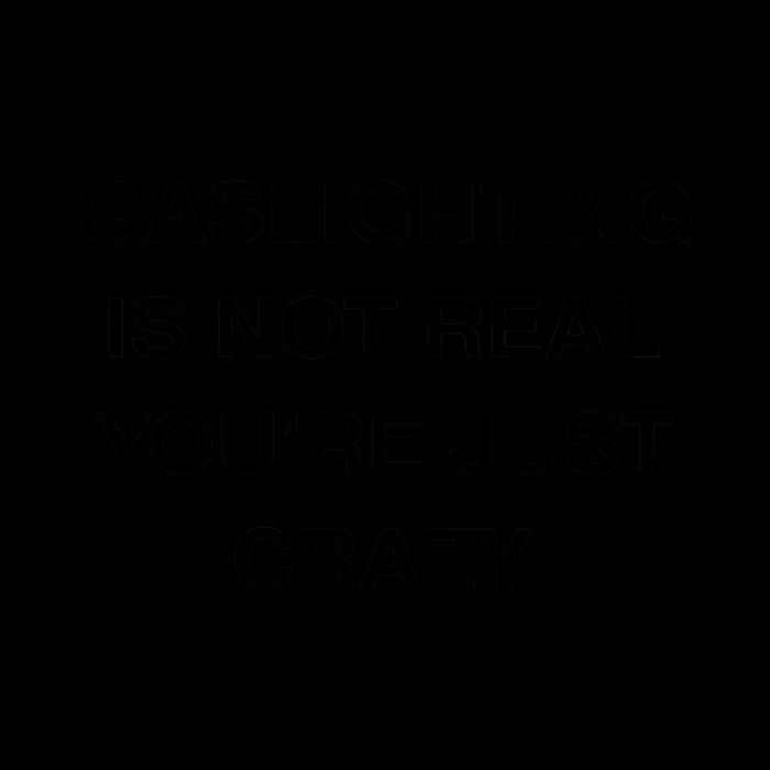 Gaslighting Is Not Real 16oz Travel Tumbler
