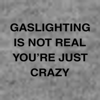 Gaslighting Is Not Real Toddler Sweatshirt