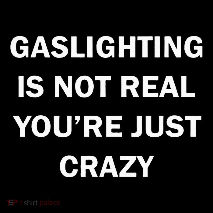 Gaslighting Is Not Real Womens Plain Flatbill Hat