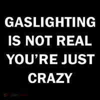 Gaslighting Is Not Real Womens Plain Sustainable Knit Beanie