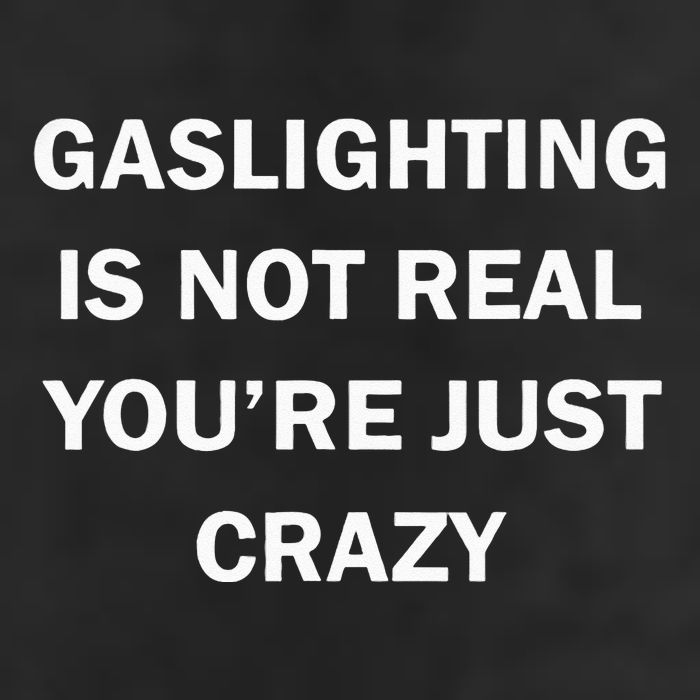 Gaslighting Is Not Real Womens Plain Hat