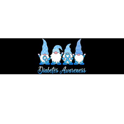 Gnomes In November We Wear Blue Diabetes Awareness Gnome Bumper Sticker