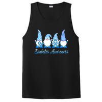 Gnomes In November We Wear Blue Diabetes Awareness Gnome PosiCharge Competitor Tank