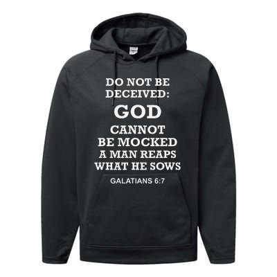 God Is Not Mocked Last Supper Mockery Performance Fleece Hoodie