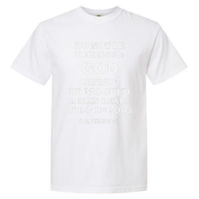 God Is Not Mocked Last Supper Mockery Garment-Dyed Heavyweight T-Shirt