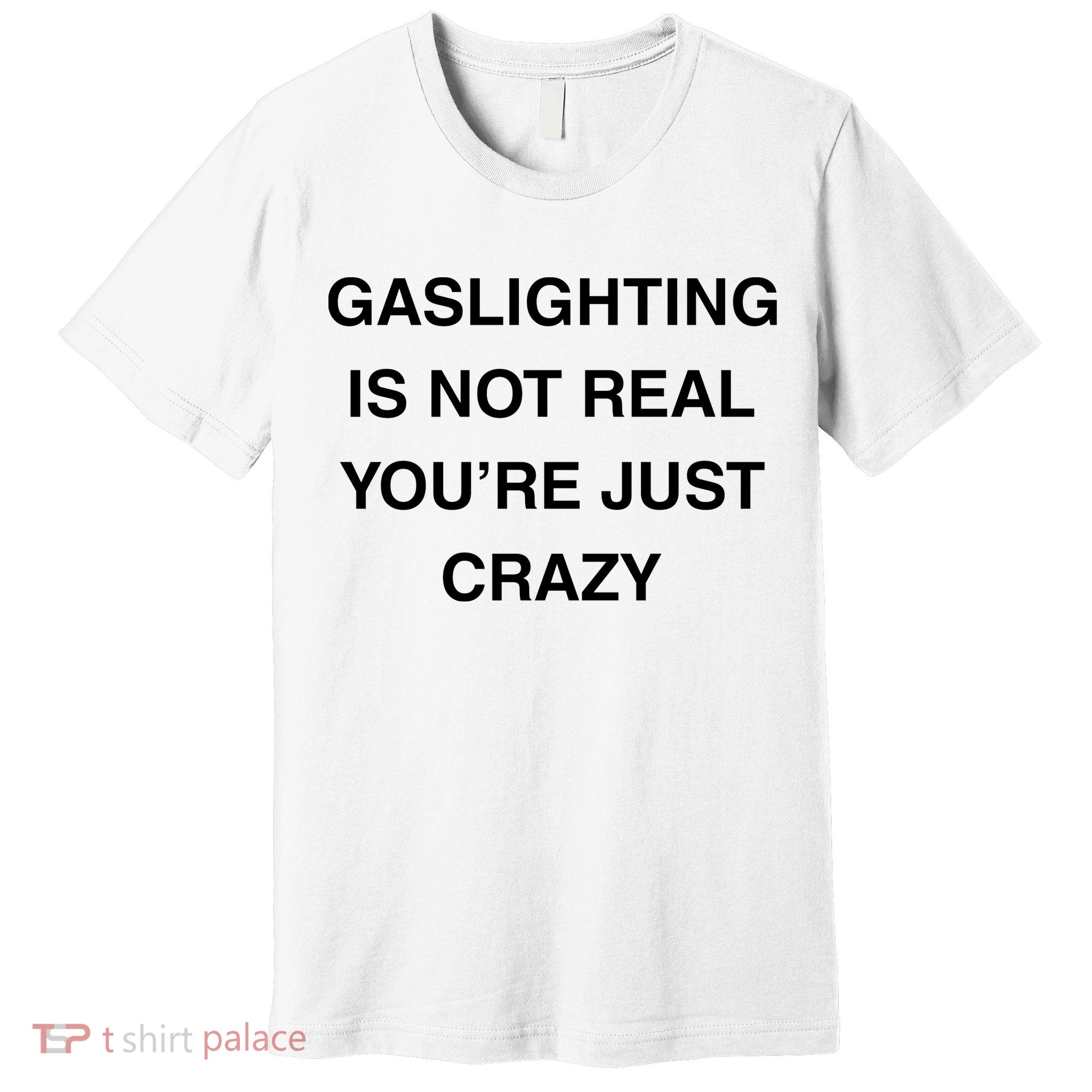 Gaslighting Is Not Real Premium T-Shirt