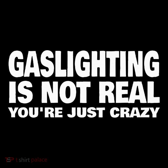 Gaslighting Is Not Real YouRe Just Crazy Mousepad