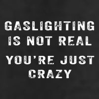 Gaslighting In Not Real YouRe Just Crazy 7 Panel Mesh Trucker Snapback Hat