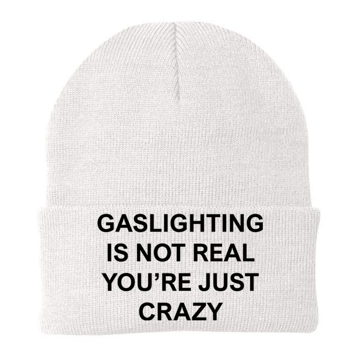 Gaslighting Is Not Real Knit Cap Winter Beanie