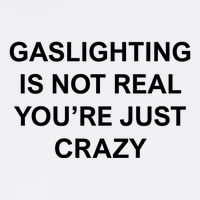 Gaslighting Is Not Real Short Acrylic Beanie