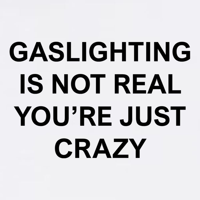 Gaslighting Is Not Real Short Acrylic Beanie