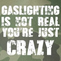 Gaslighting Is Not Real You're Just Crazy Distressed Funny Meme Legacy Tie Dye Trucker Hat
