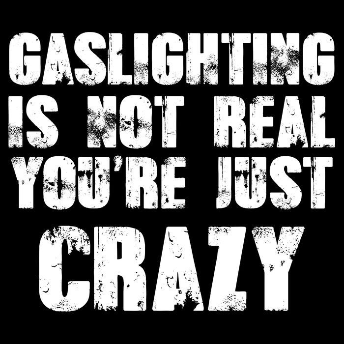 Gaslighting Is Not Real You're Just Crazy Distressed Funny Meme City Backpack