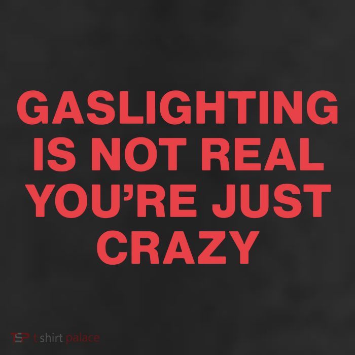 Gaslighting Is Not Real You’Re Just Crazy 7 Panel Mesh Trucker Snapback Hat