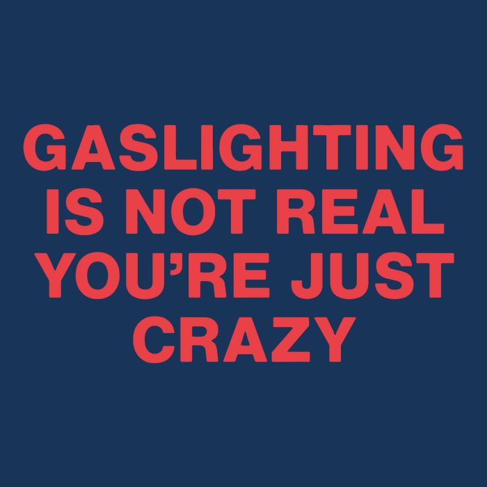 Gaslighting Is Not Real You’Re Just Crazy Infant Baby Jersey Bodysuit