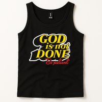 God Is Not Done Be Patient Tank Top