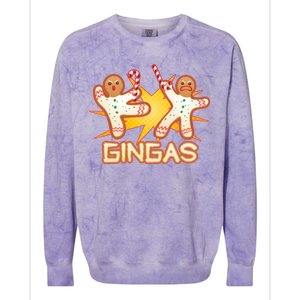 Gingas Gingerbread Ninja Men Colorblast Crewneck Sweatshirt