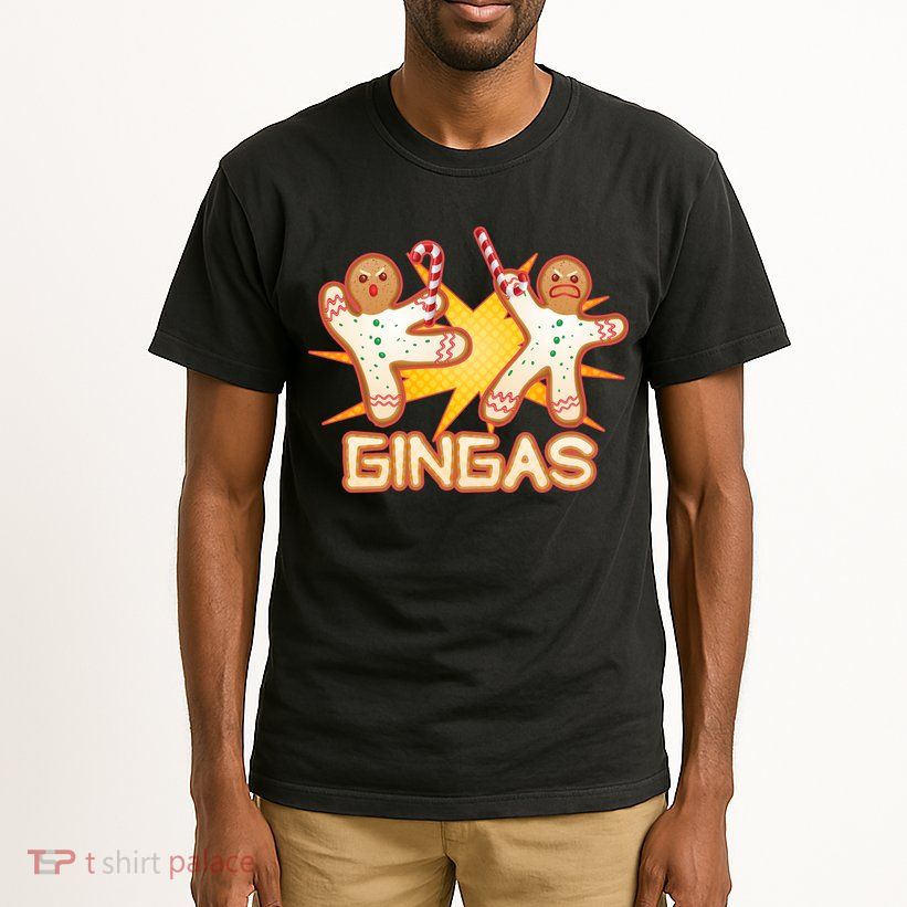 Gingas Gingerbread Ninja Men Tall T-Shirt