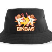 Gingas Gingerbread Ninja Men Sustainable Bucket Hat