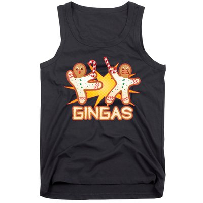 Gingas Gingerbread Ninja Men Tank Top