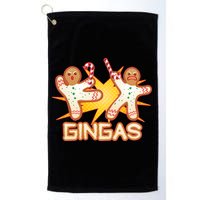 Gingas Gingerbread Ninja Men Golf Towel