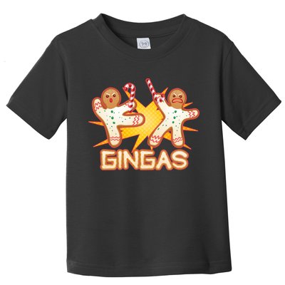 Gingas Gingerbread Ninja Men Toddler T-Shirt