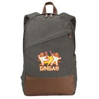 Gingas Gingerbread Ninja Men Cotton Canvas Backpack