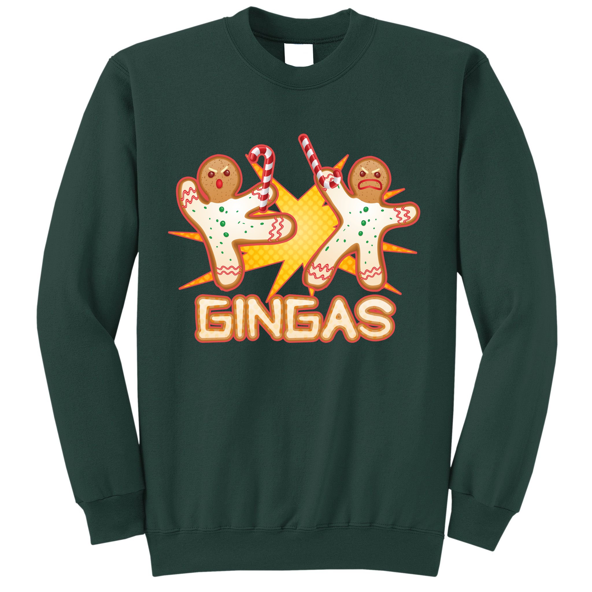 Gingas Gingerbread Ninja Men Sweatshirt