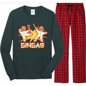 Gingas Gingerbread Ninja Men Long Sleeve Pajama Set