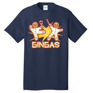 Gingas Gingerbread Ninja Men Tall T-Shirt