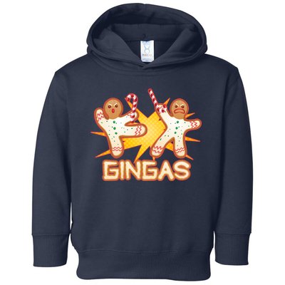 Gingas Gingerbread Ninja Men Toddler Hoodie