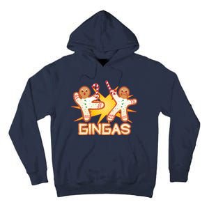 Gingas Gingerbread Ninja Men Tall Hoodie