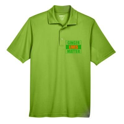 Ginger Lives Matter - St Patricks Day Men's Origin Performance Piqué Polo