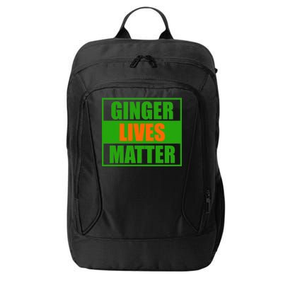 Ginger Lives Matter - St Patricks Day City Backpack